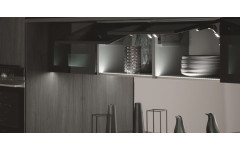 Кухня "Topaz" в стиле модерн с шпонироваными фасадами. Кухня "Topaz" в стиле модерн с шпонироваными фасадами.