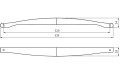 Ручка мебельная Siro 2356/339ZN27