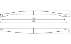 Ручка меблева Siro 2356/339ZN68