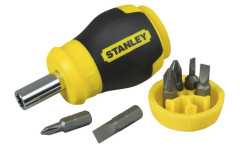  Отвертка STANLEY Multibit Stubby со сменными битами