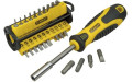 Отвертка STANLEY Multibit многофункциональная c 34 насадками