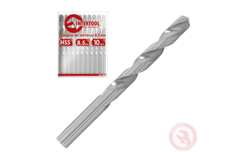 Сверло по металлу 12мм HSS INTERTOOL SD-5120