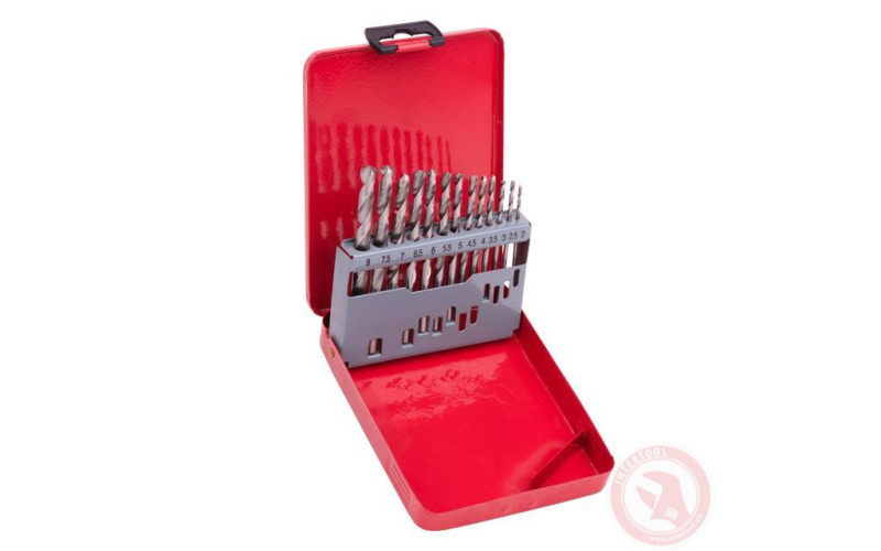 Набор сверл по металлу HSS 13 шт (2.0-8.0) INTERTOOL SD-0114