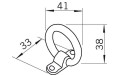 Ручка мебельная Siro 1366/41ZN36