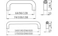 Ручка меблева Siro 6211/170ZN1