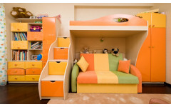 Ліжко горище «Sun» для дитячої кімнати
